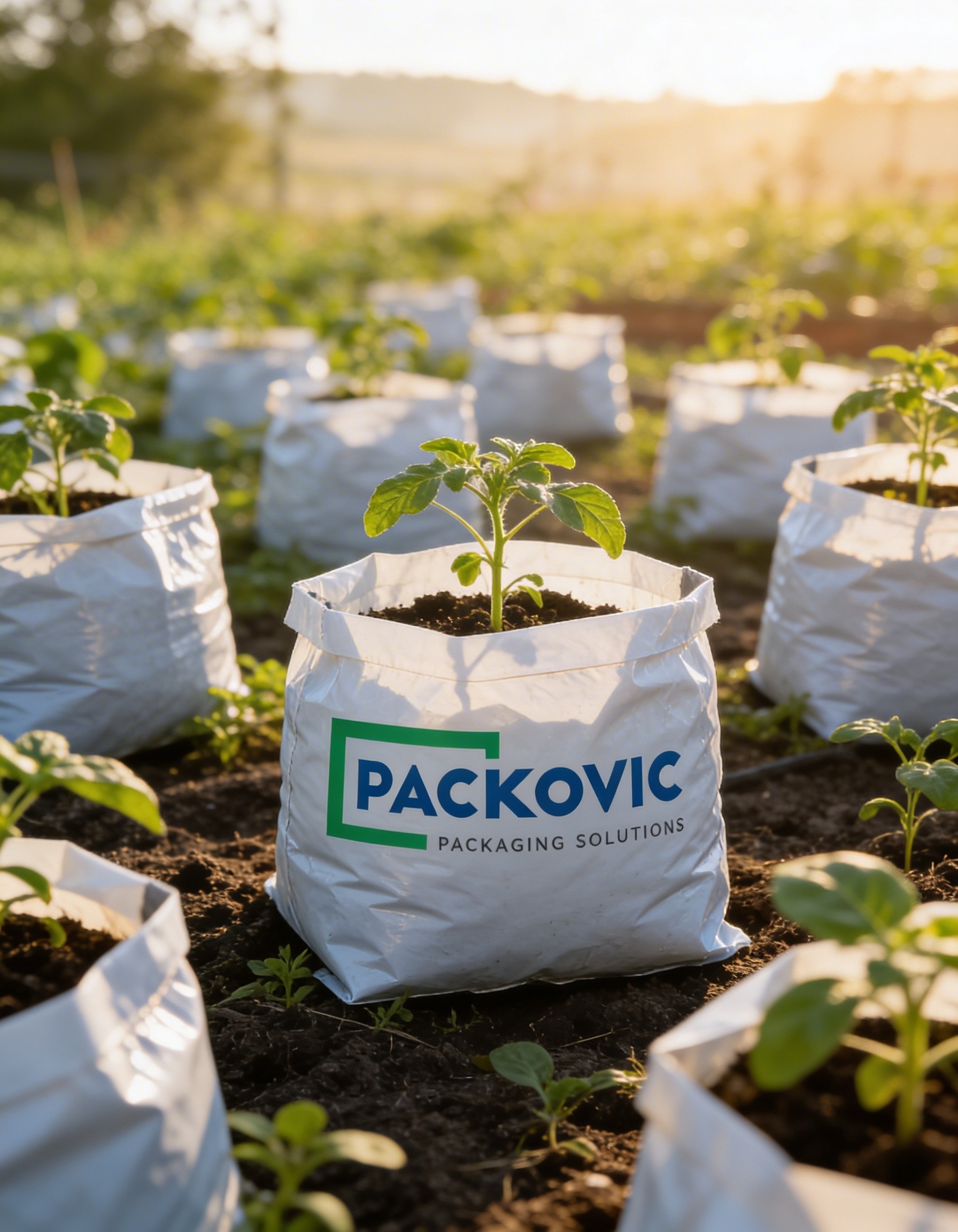 agriculture nursery bags for plants,specialized bags for farming and horticulture, grow bags, product photography